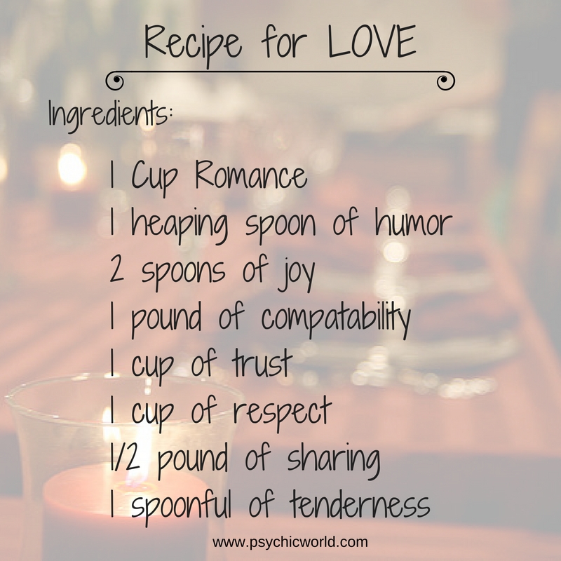The Recipe For Love
