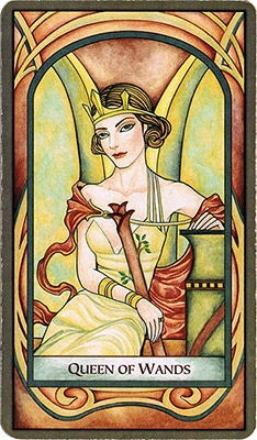 card 3 - Queen of Wands